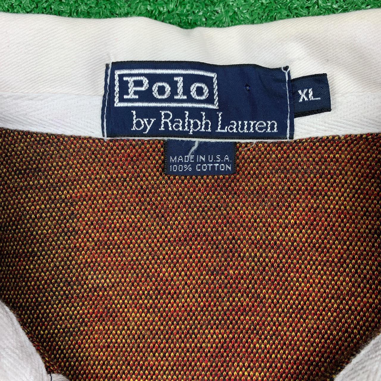 Vintage Polo Ralph Lauren Made In USA Red Plaid... - Depop