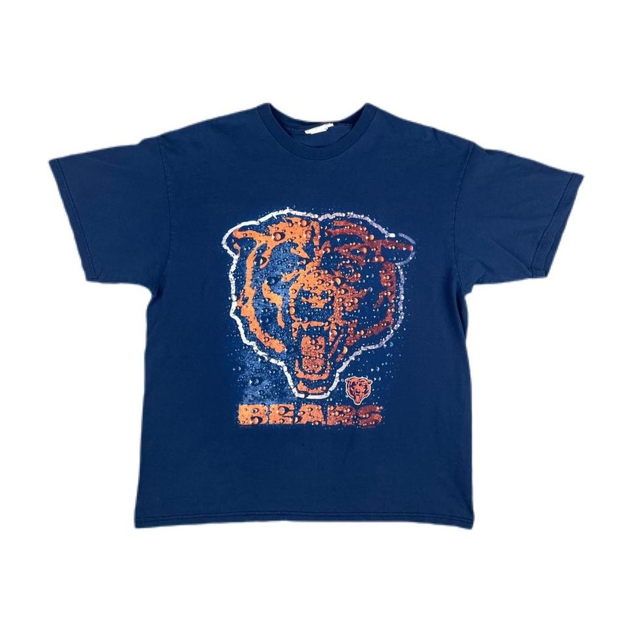 Vintage 90s Chicago Bears Big Logo T Shirt Good Depop 