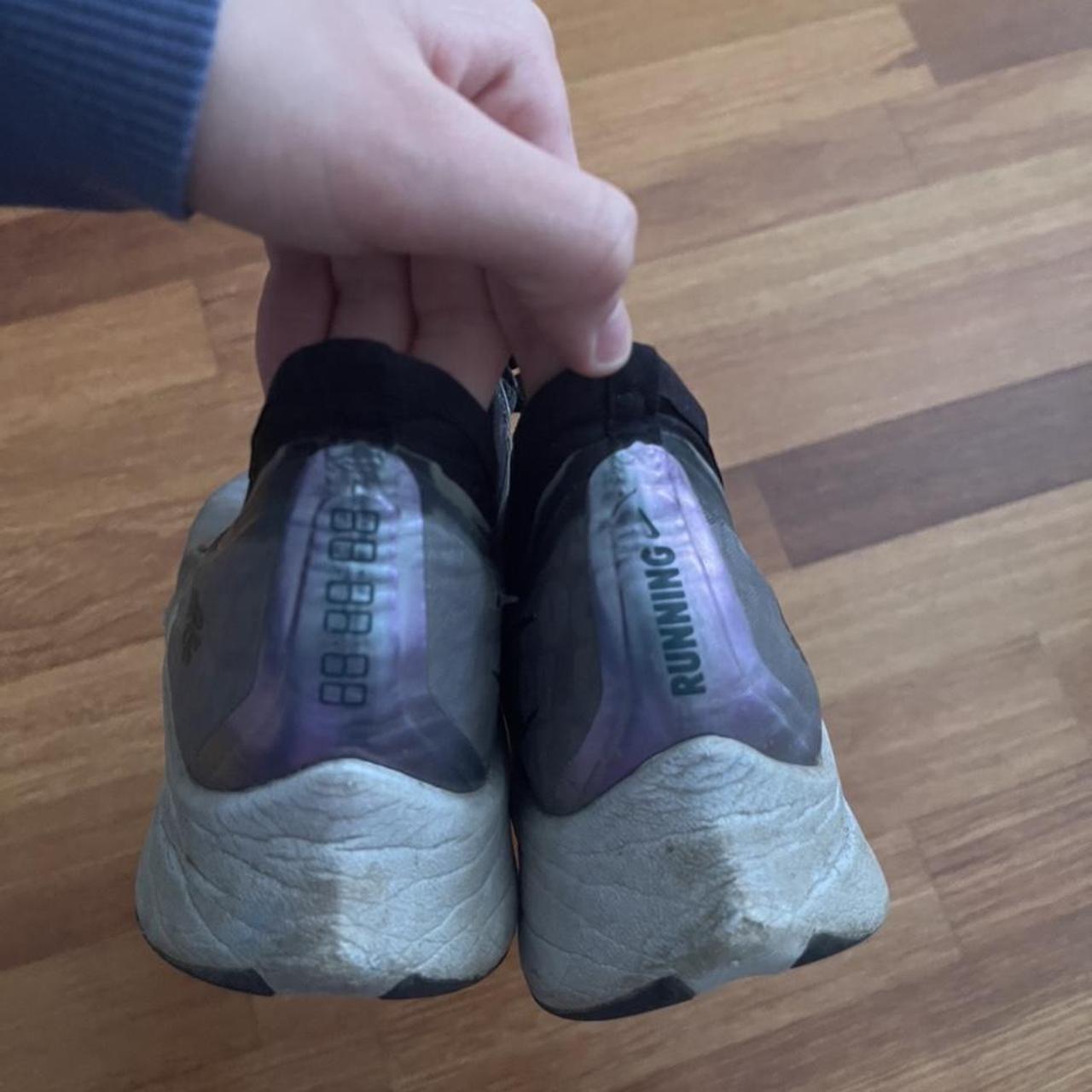 nike gray and purple