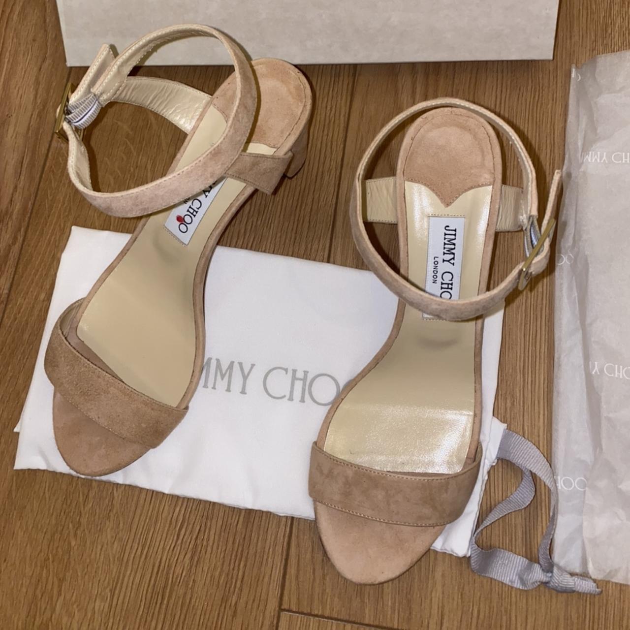 Jimmy Choo city sandal 65 Shade Powder pink Depop