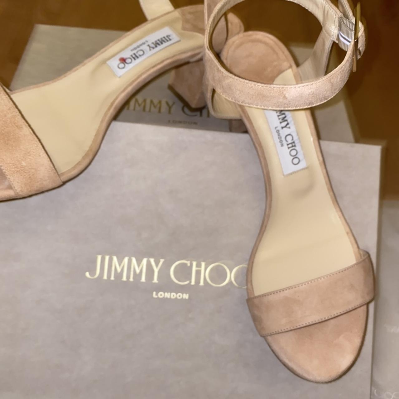 Jimmy Choo city sandal 65 Shade Powder pink Depop