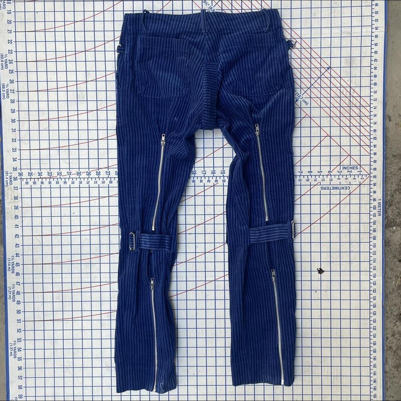 Vintage Seditionaries blue corduroy bondage pants....