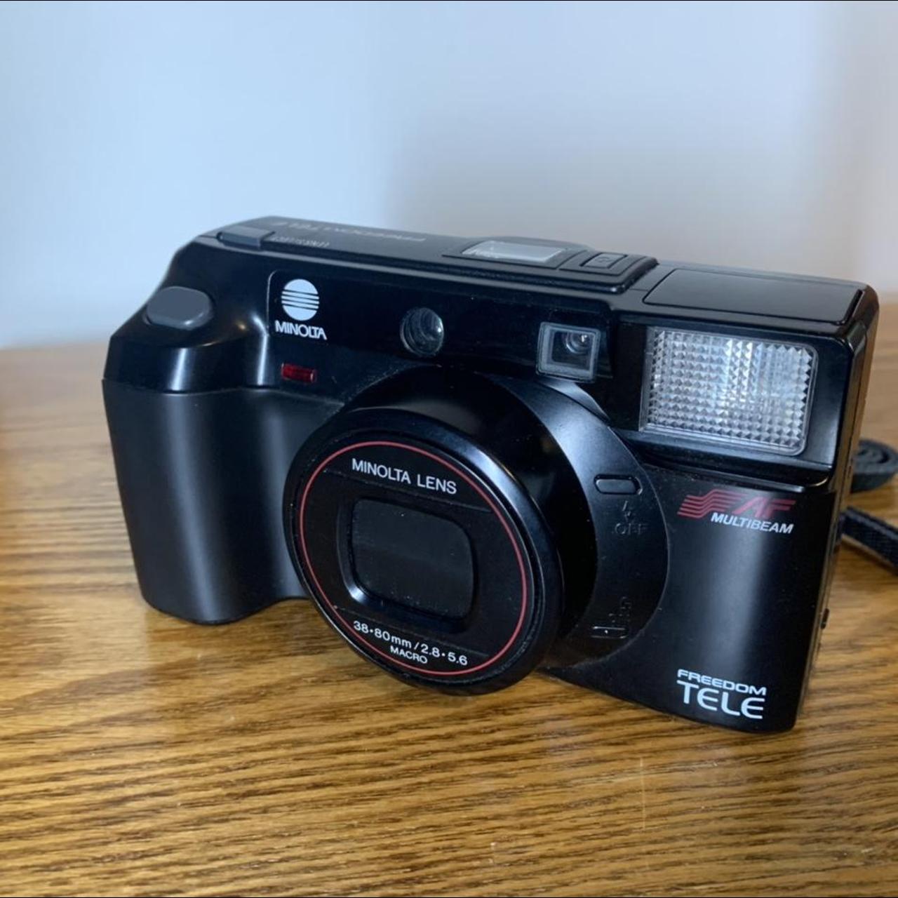 Minolta Freedom Tele 35mm film camera 3880mm... Depop