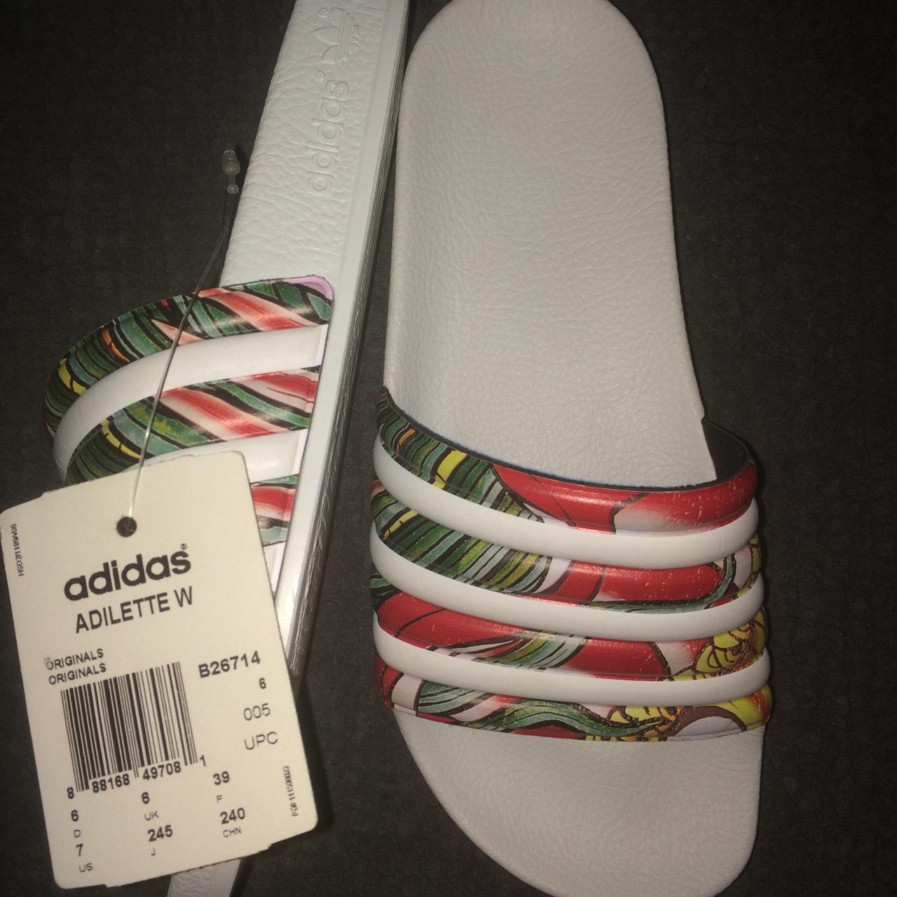 Rita Ora Adidas Slides in womens size 6 BRAND NEW W Depop