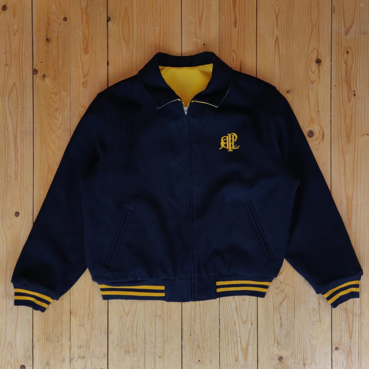 polo ralph lauren vintage varsity jacket