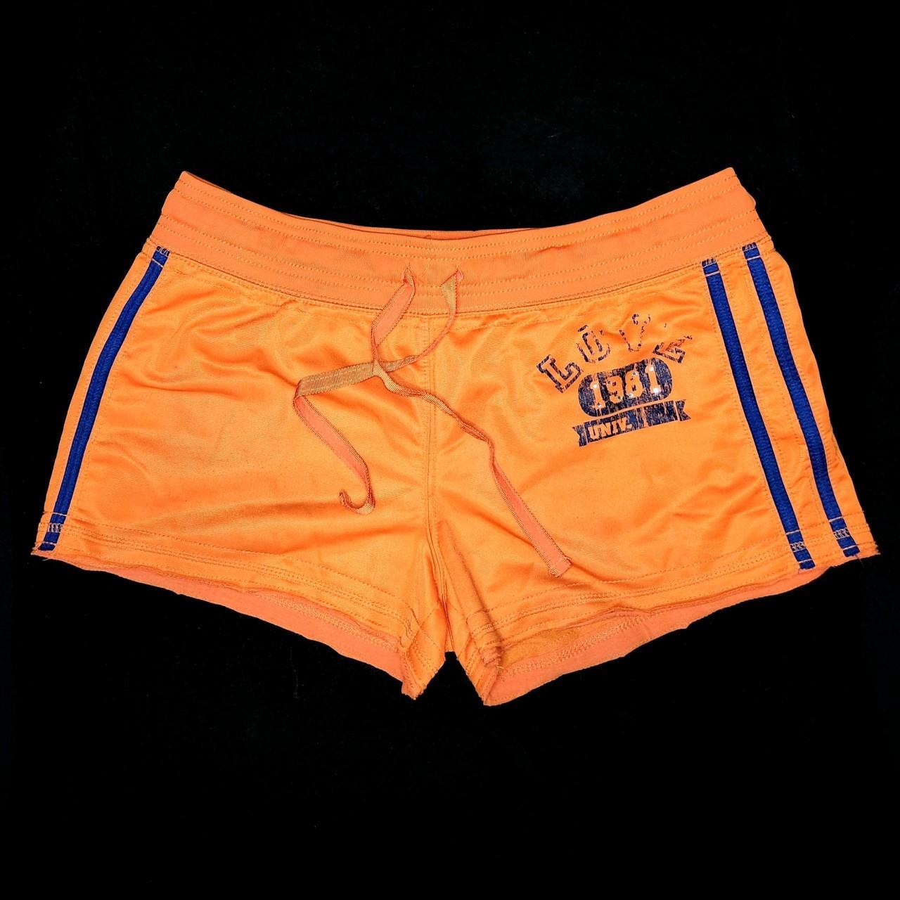 No Boundaries Women's Orange Shorts Depop