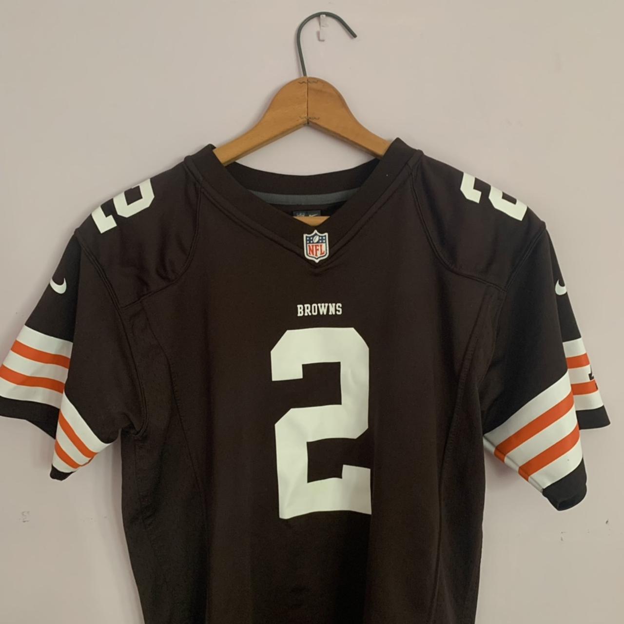 Johnny Manziel s quarterback of the Cleveland. Depop