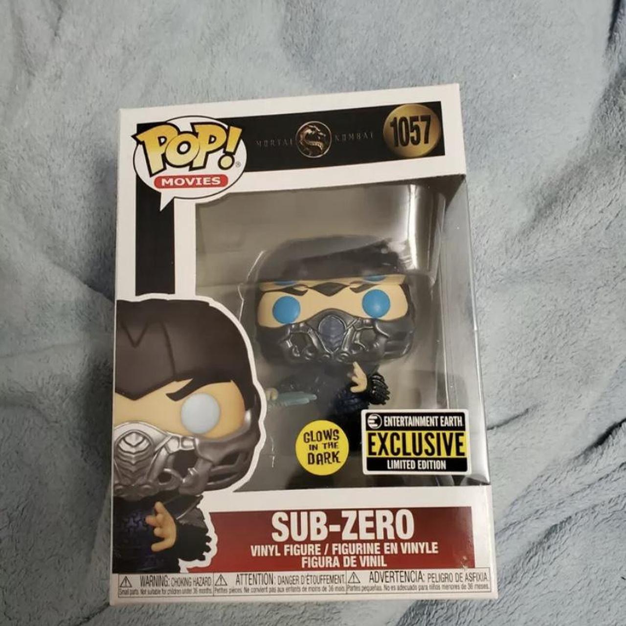 Funko Pop Sub-zero Glow Ee Mortal Kombat 1057 Gitd... - Depop