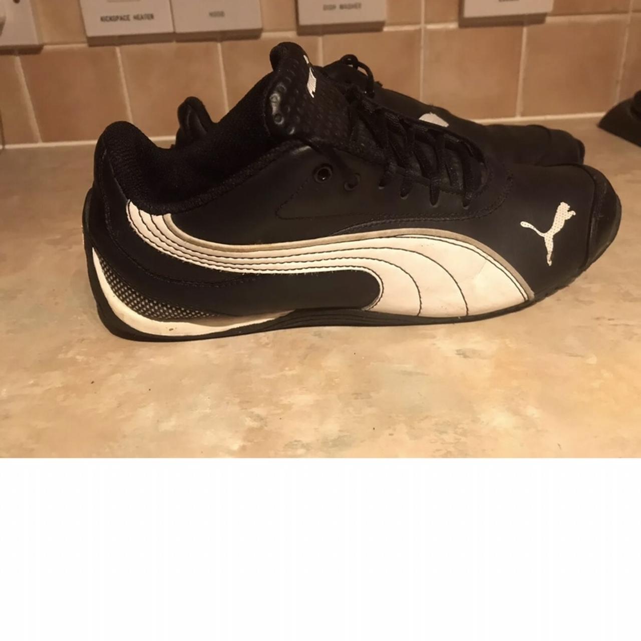 Men Gent Puma UK Size 6 Black Shoes Trainers Pumps... - Depop