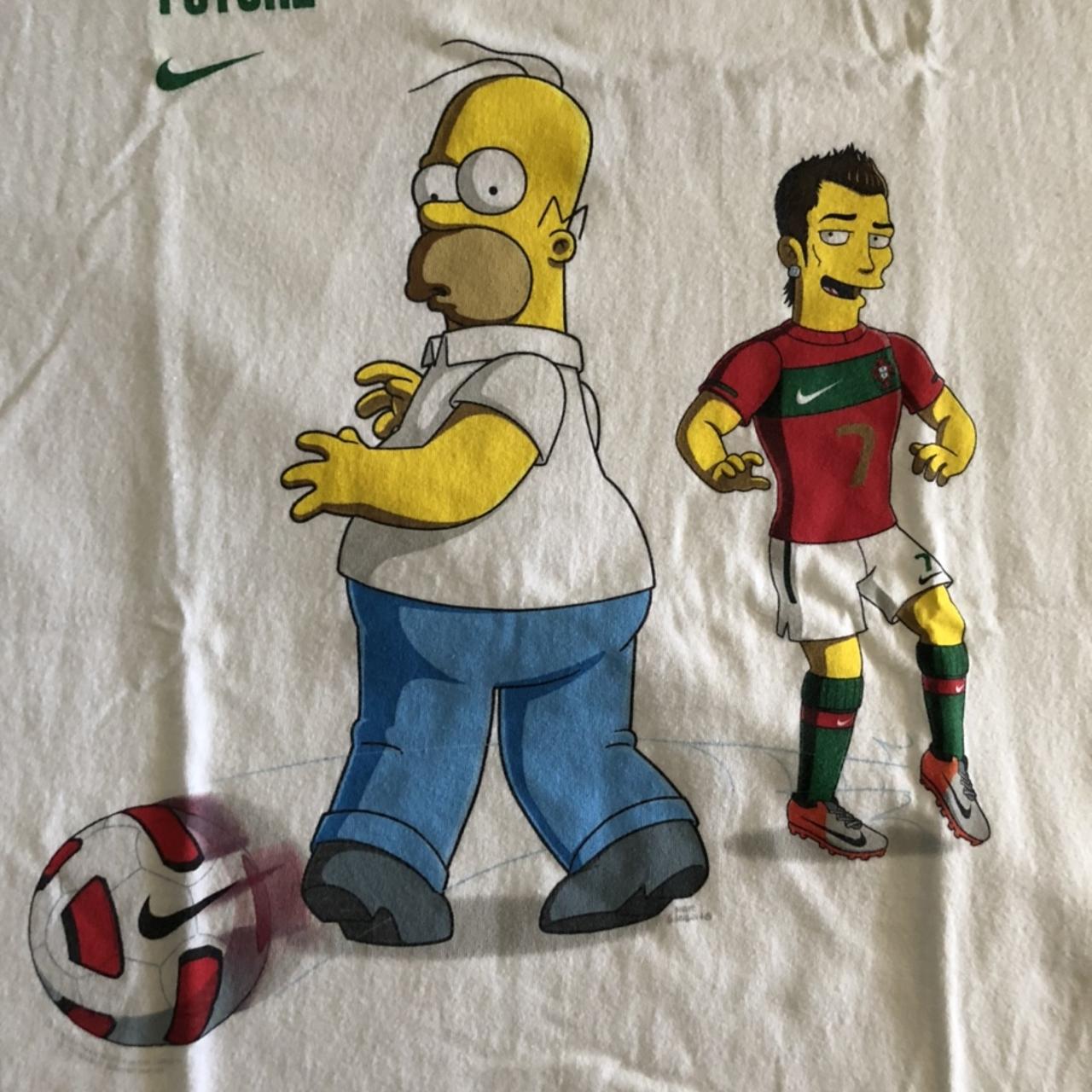 Nike rare Ronaldo tshirt sale Simpson