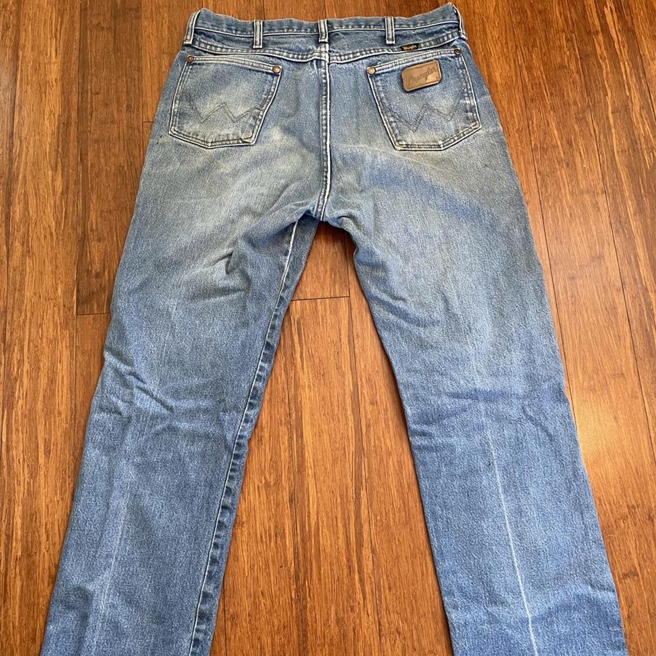 Beautiful pair of made in USA wranglers. Gorgeous... - Depop