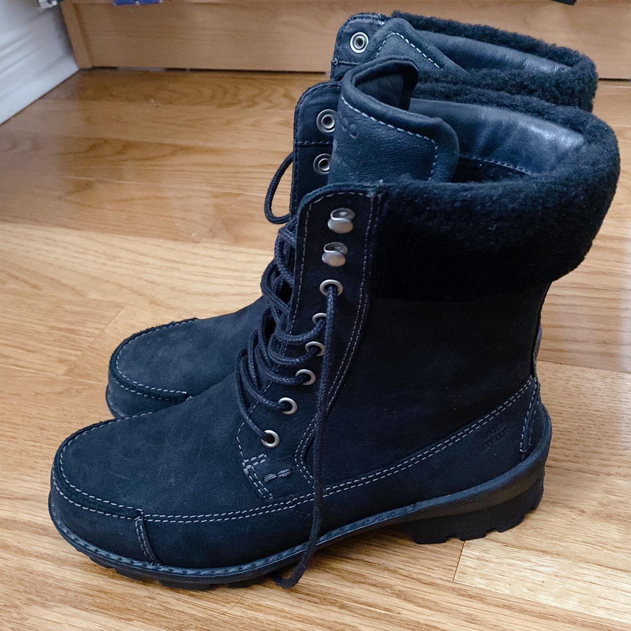 Ecco fur lined boots hotsell