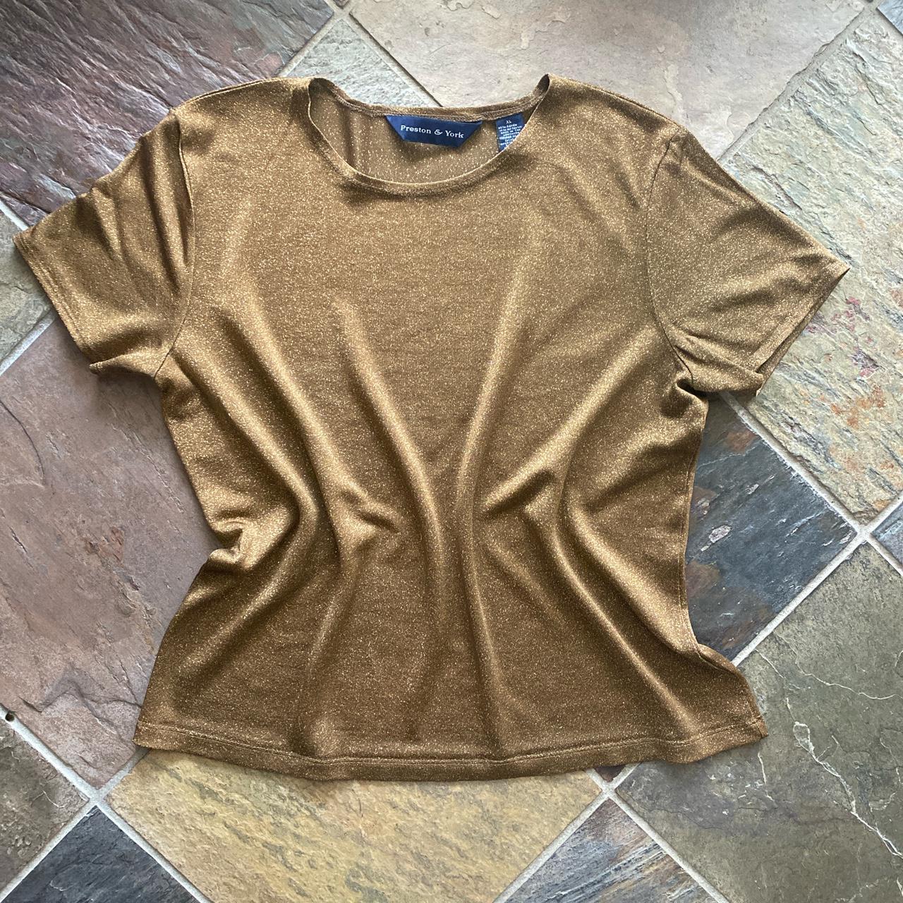 university gold shirt women's