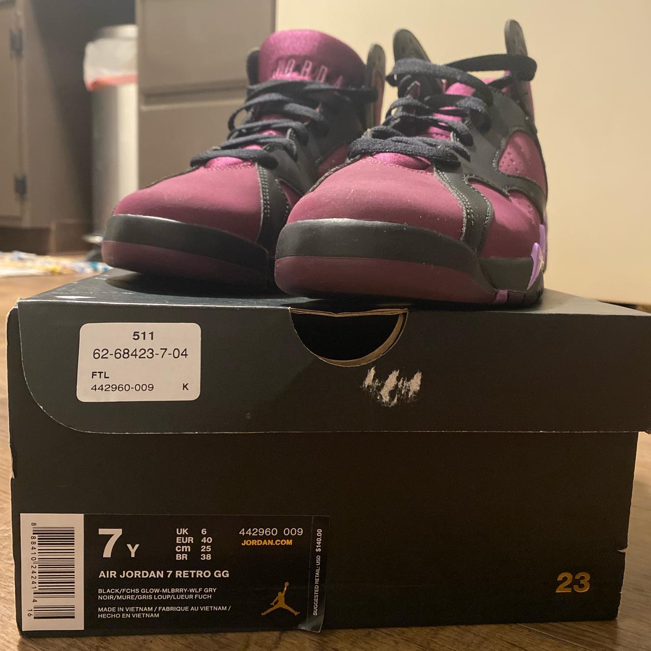 Air Jordan 7 Retro offers GG Mulberry 442960-009