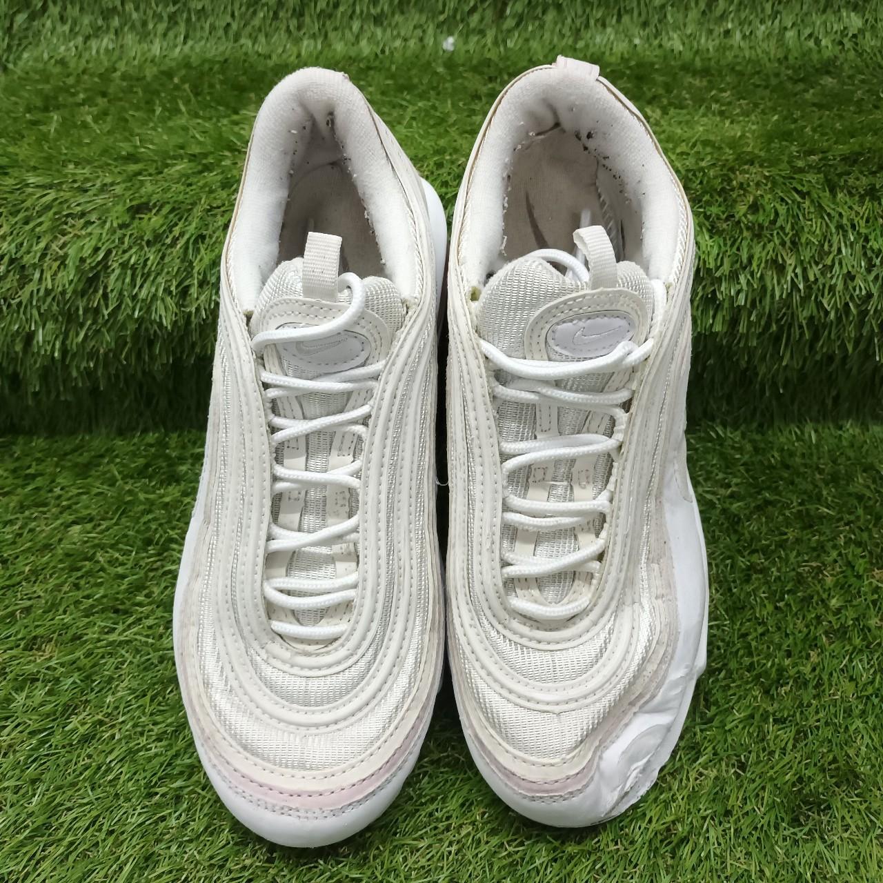 Nike Air Max 97 White Ivory TN Trainers Size UK... - Depop