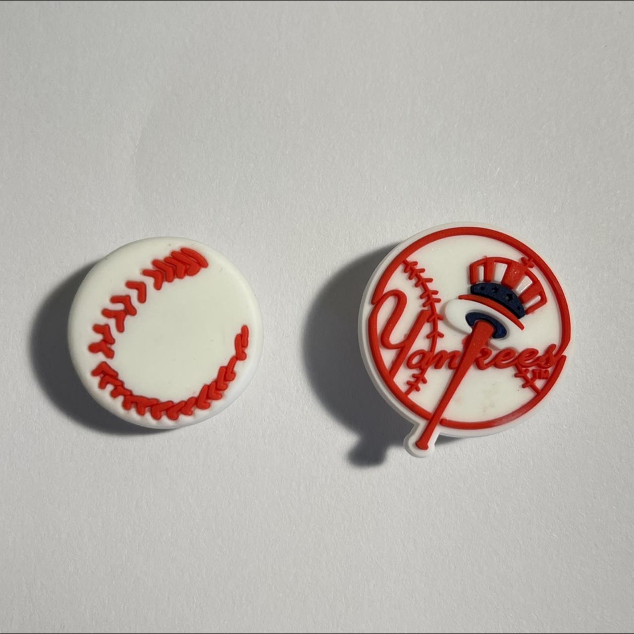 2 pieces of New York Yankees Croc Charms⚾️ ‼️Bundle... Depop