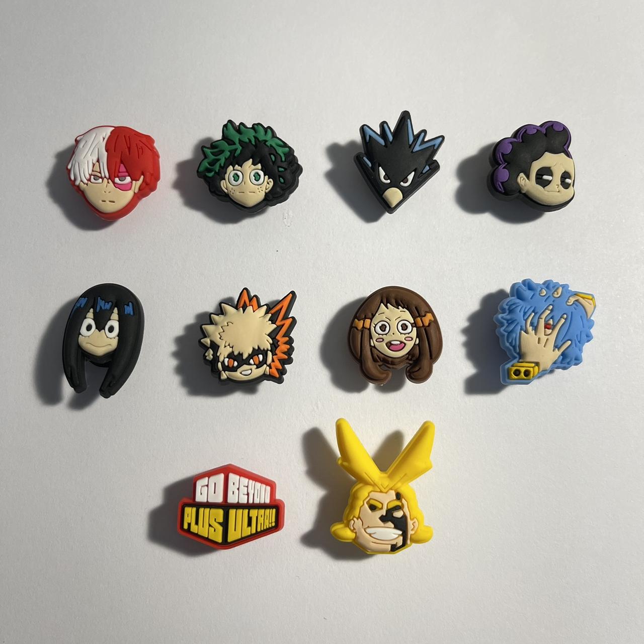 10 pieces of My Hero Academia Croc Depop