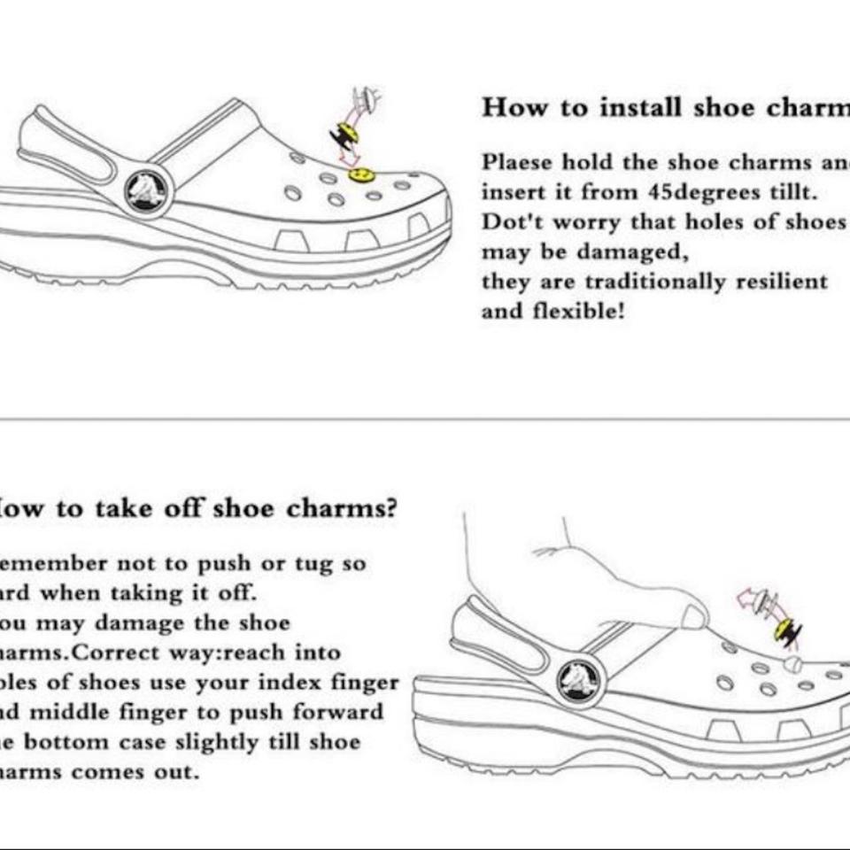 The right way to take off your croc charms✨ #fyp #LENOVOJUSTBEYOU