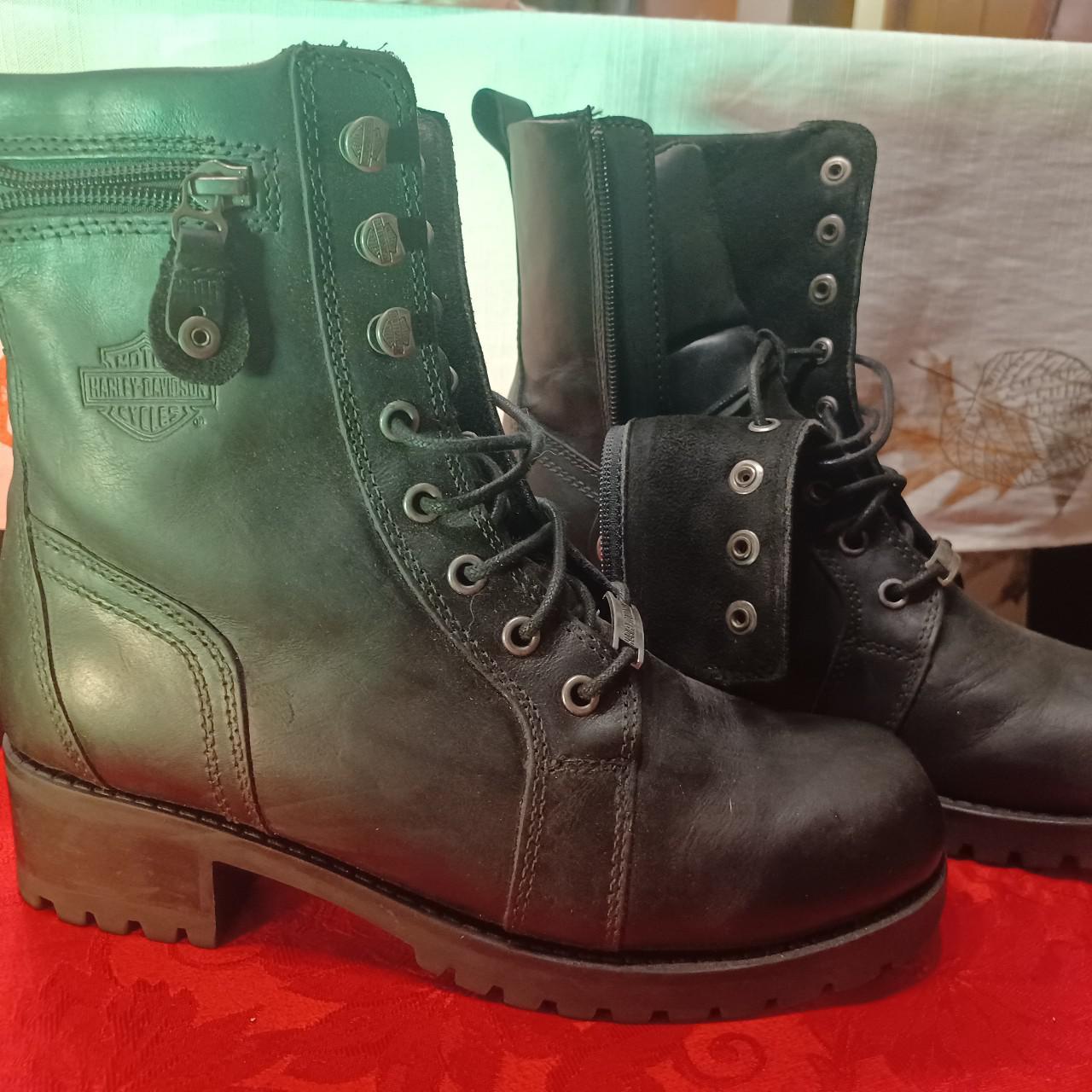 Harley Davidson Keeler boots Details Mint. Depop