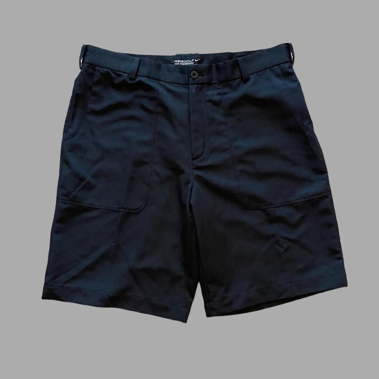 mens black nike golf shorts