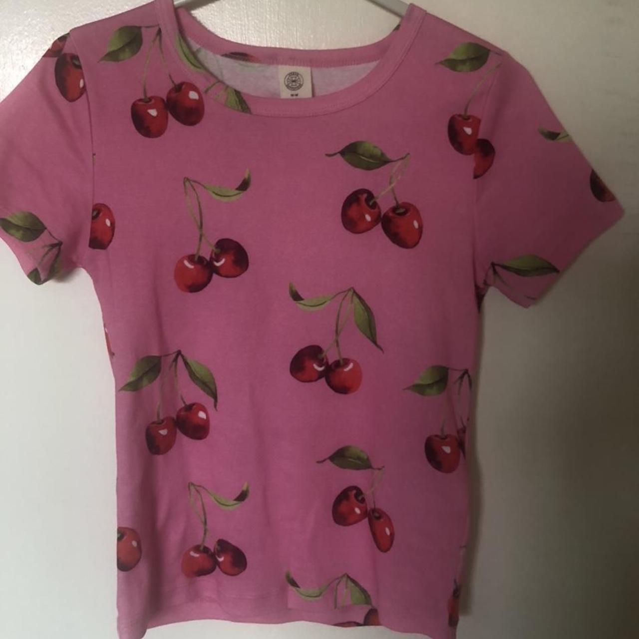 Pink deals cherry shirt