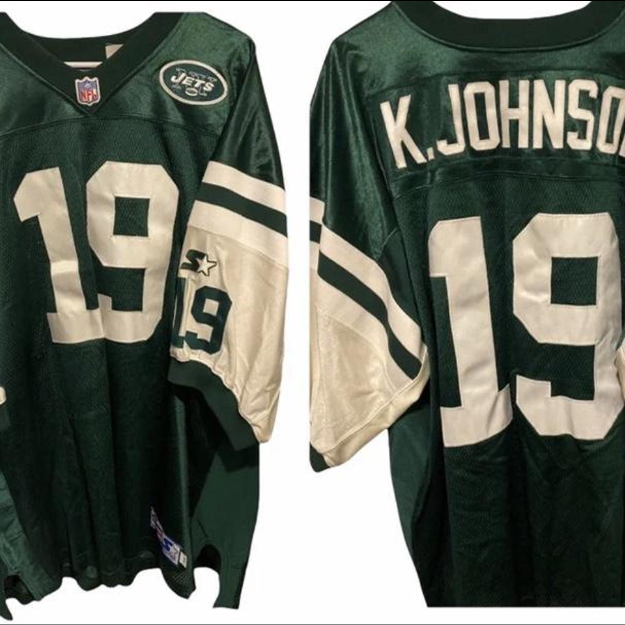 New York Jets NFL Football Starter Jersey - Keyshawn - Depop