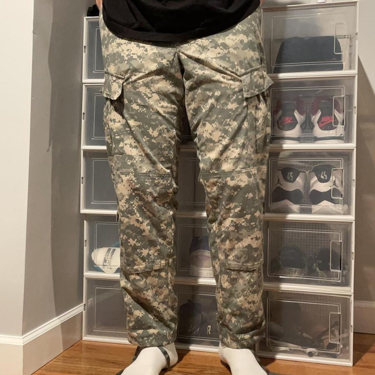 Vintage digital camo cargo pants great... Depop