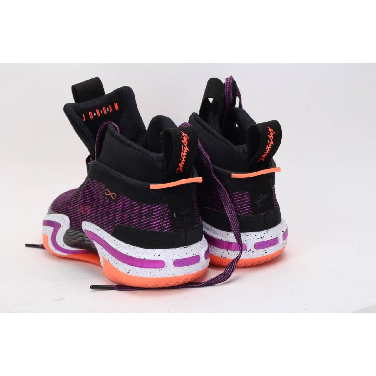 Air Jordan 36 Black Purple Orange Release Info