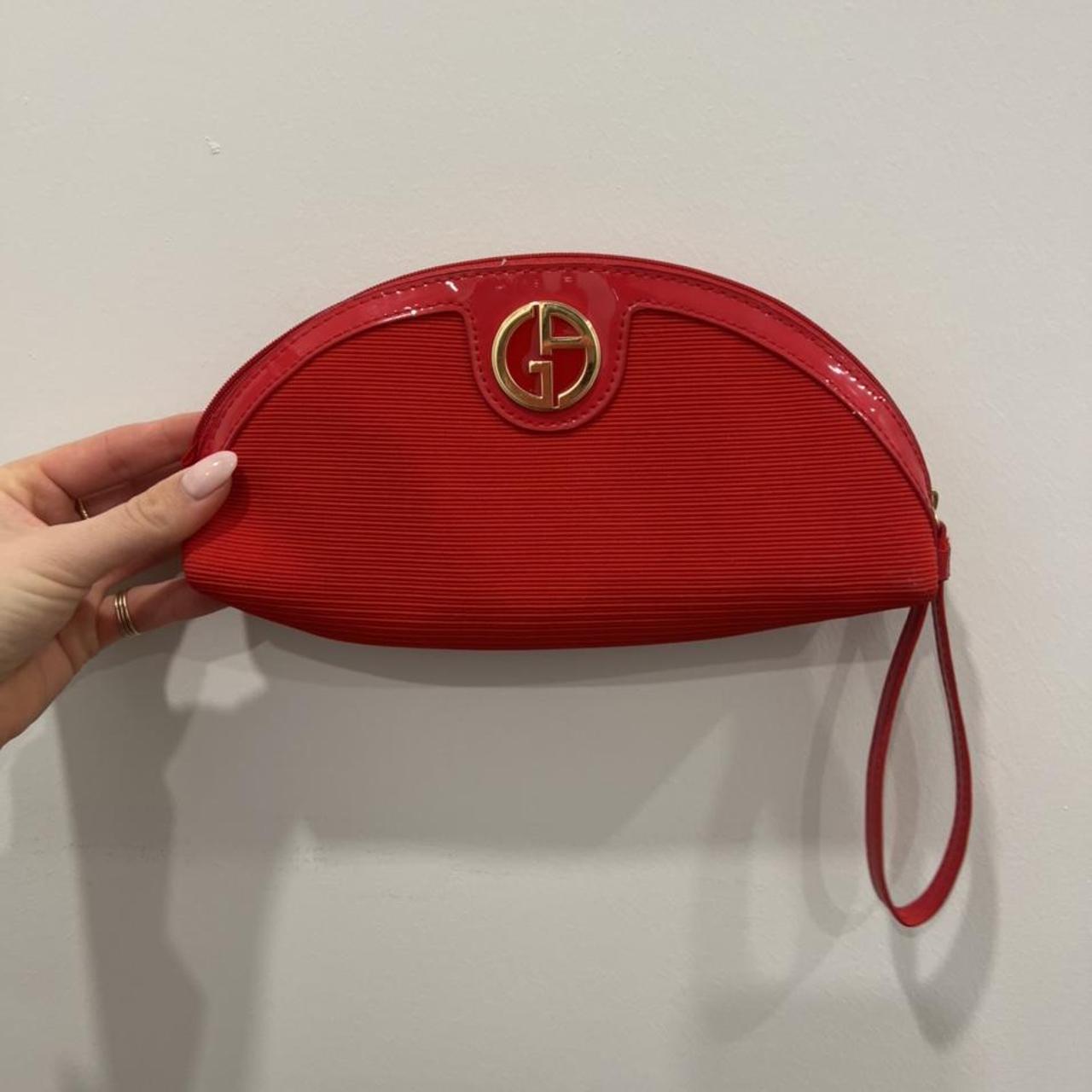 Armani Women's Red Bag | Depop