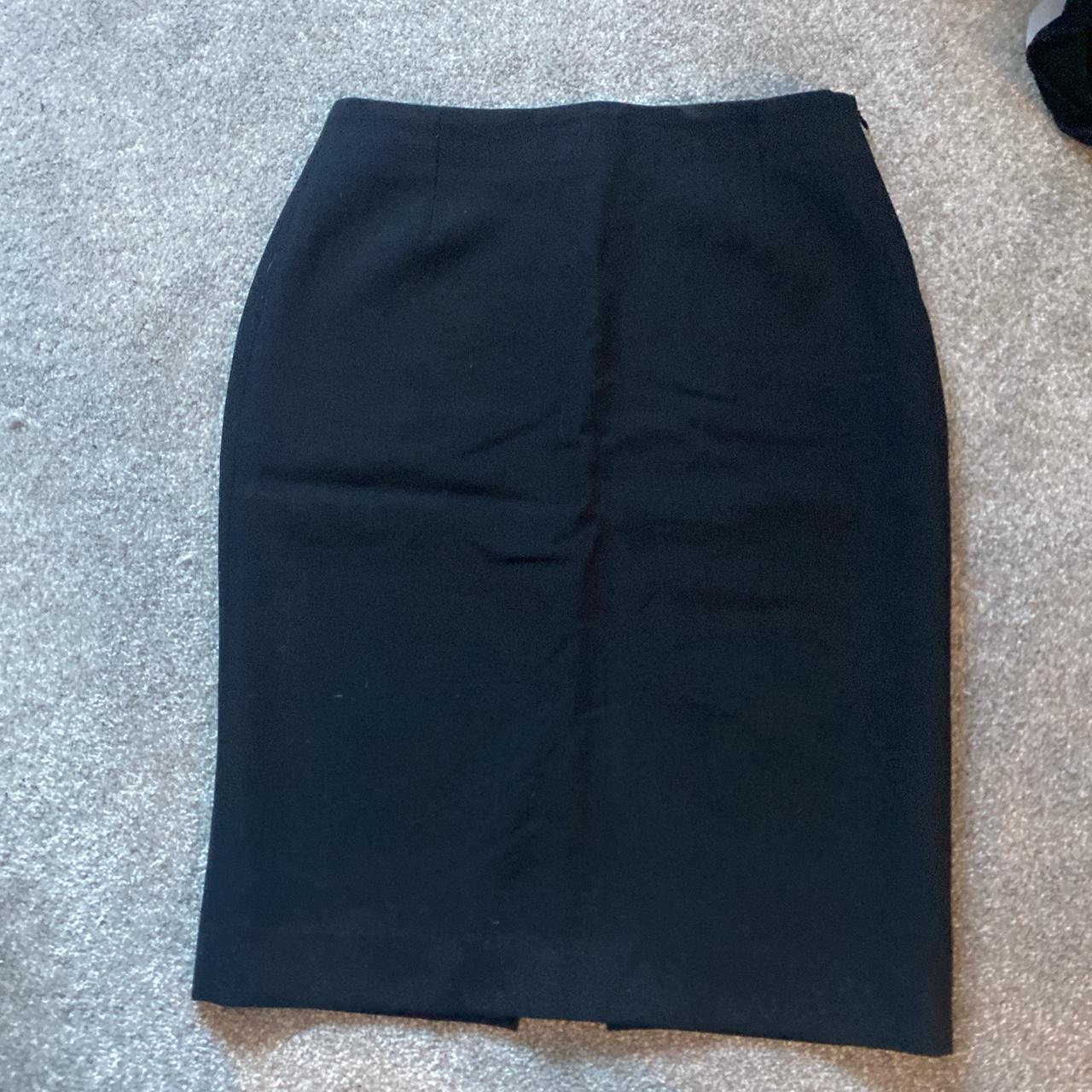 Zara Women's Black Skirt | Depop