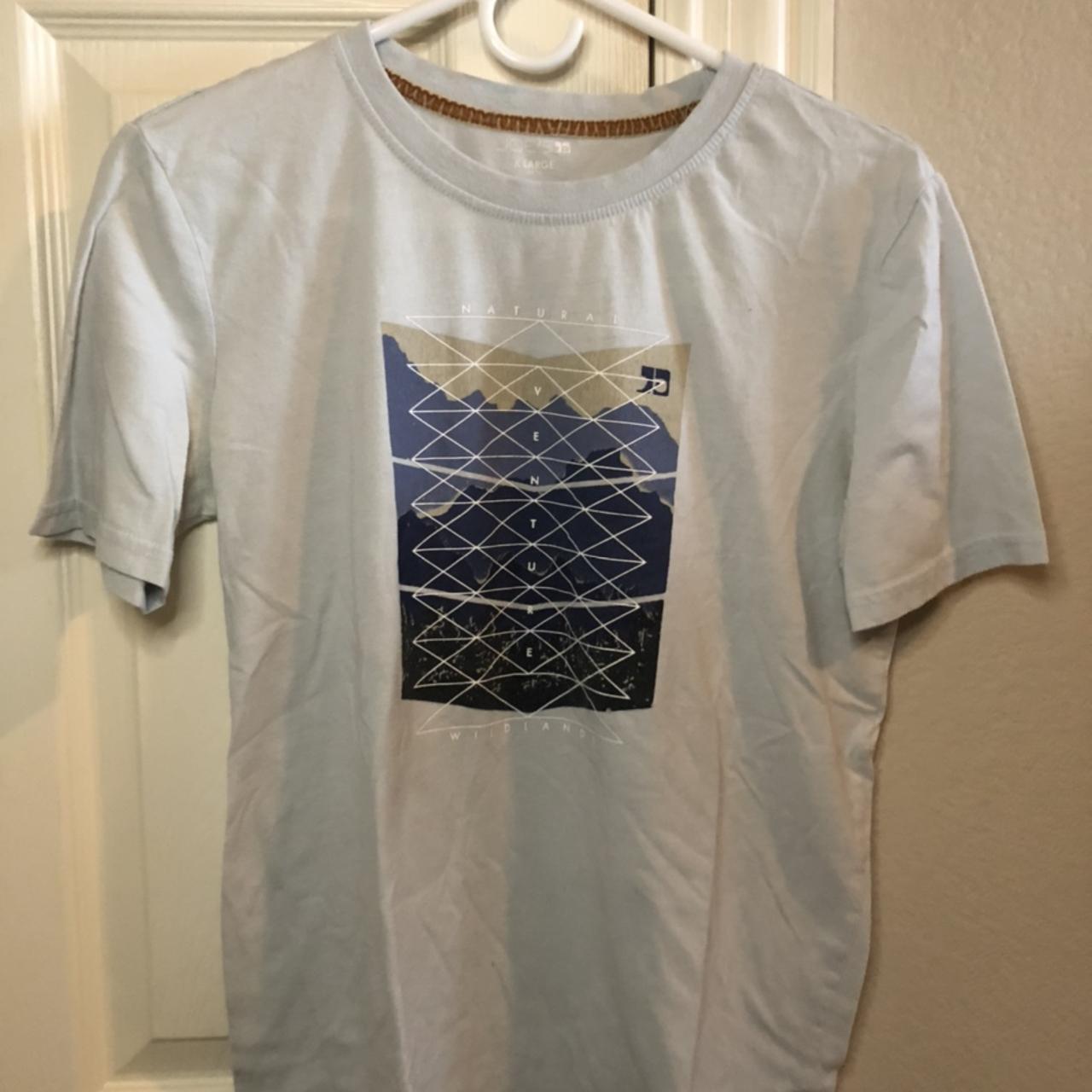 Joe's Jeans Men's Blue Tshirt Depop