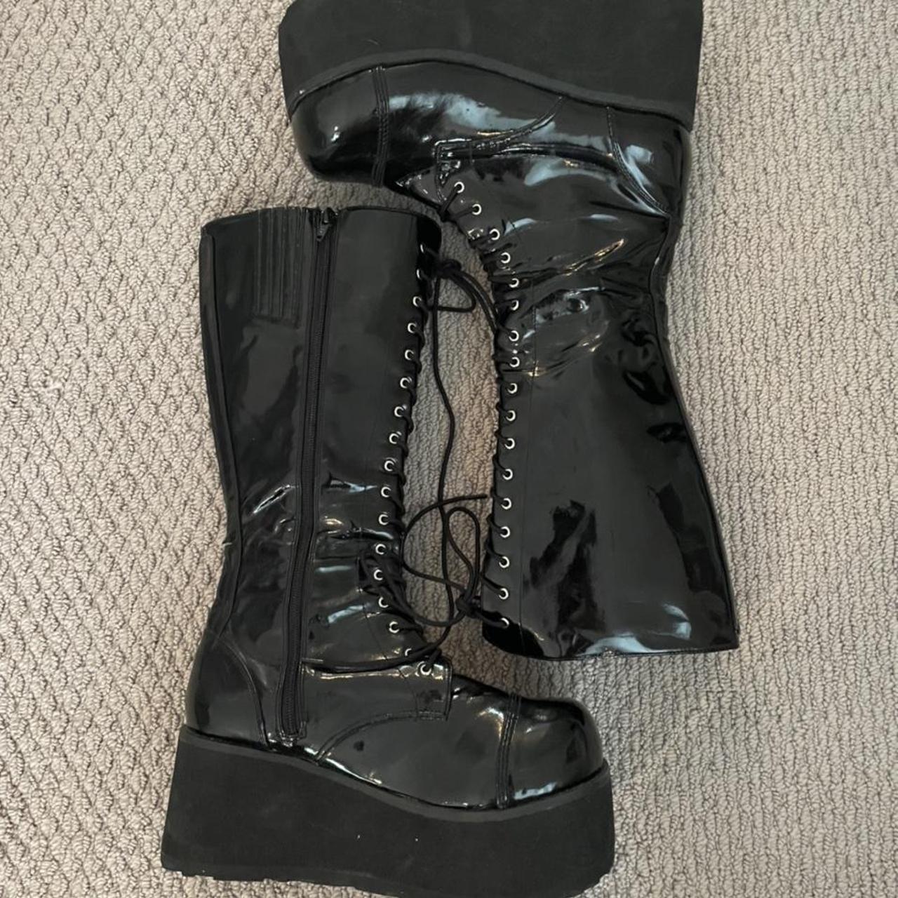 platform boots depop