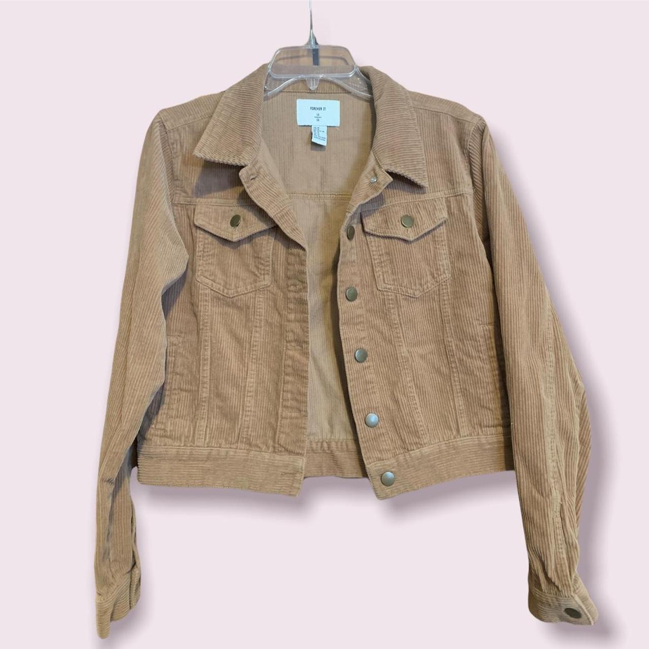 brown corduroy jacket forever 21