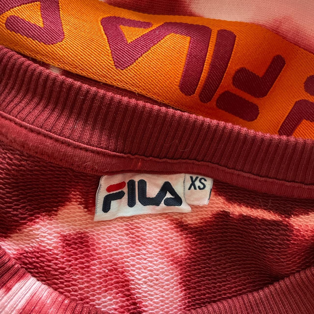 Fila orange clearance jumper