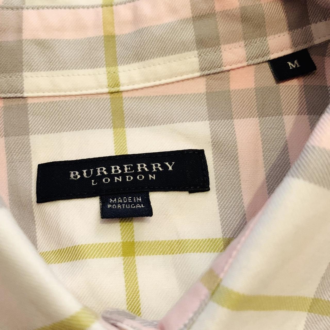 Burberry London Pink plaid - Depop