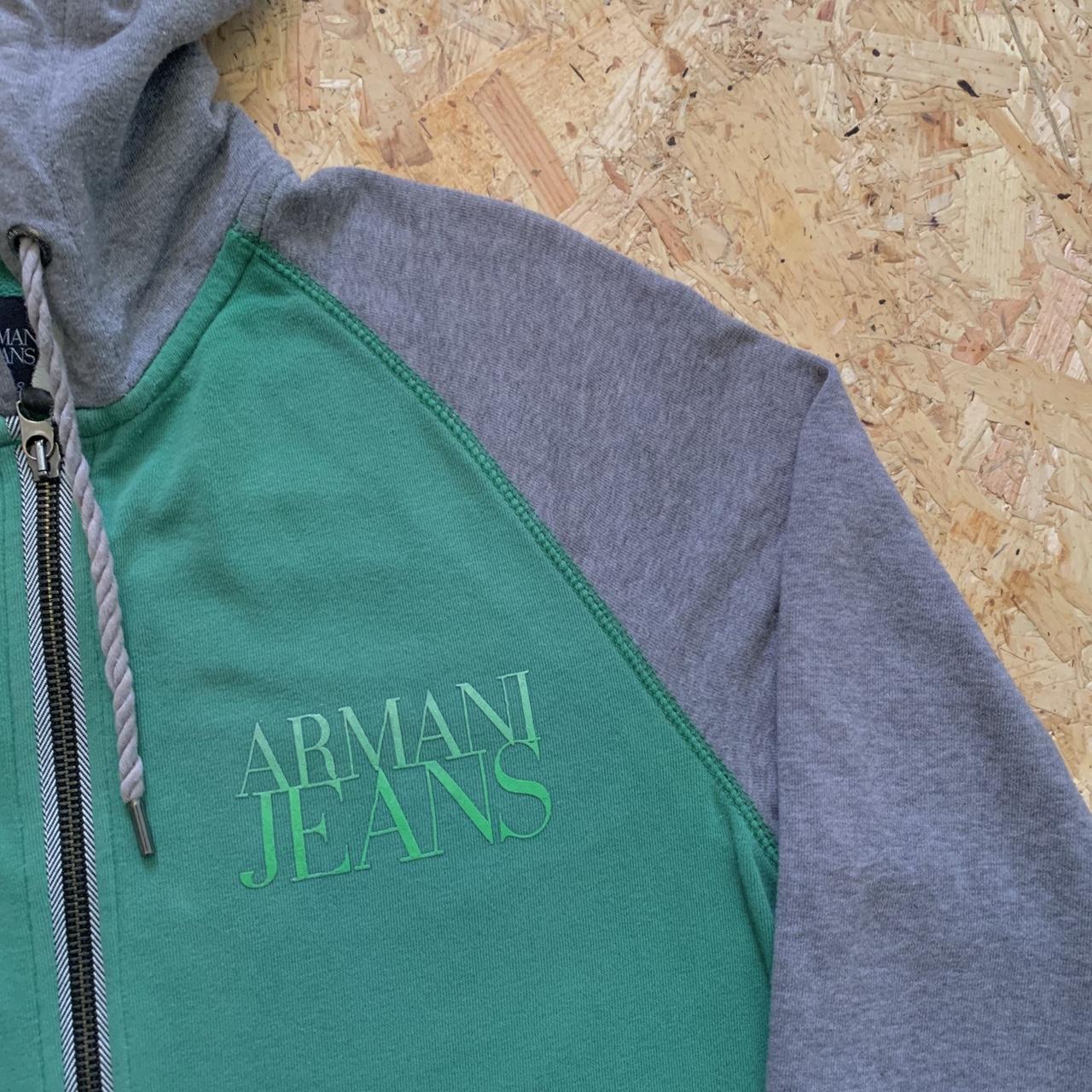 Armani jeans deals zip up hoodie