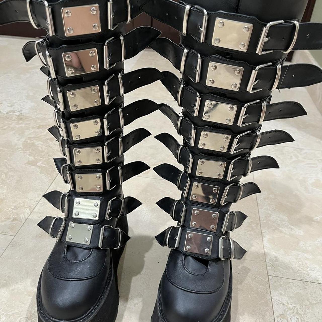 demonia boots used