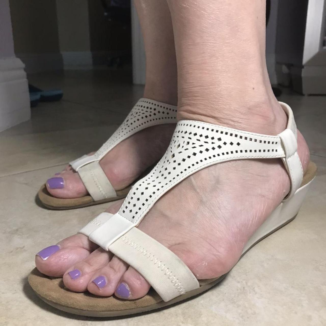 alfani step n flex black heels