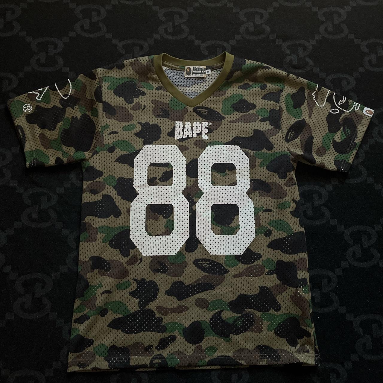 bape camo jersey