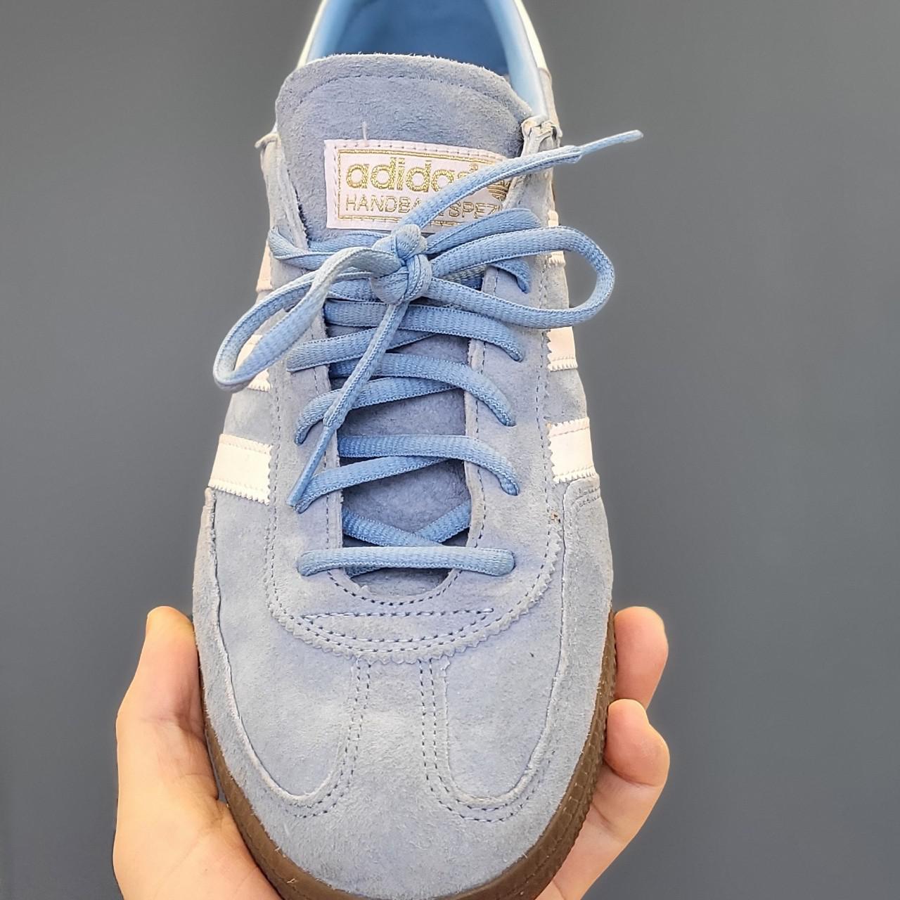 Adidas trainers hot sale light blue