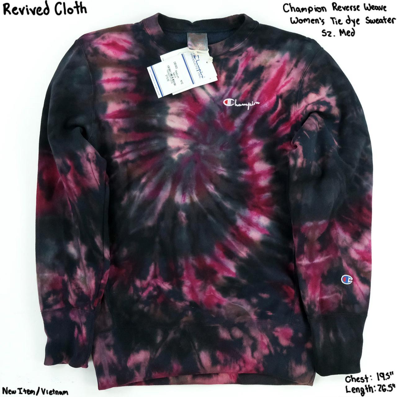 Champion tie dye discount jumper