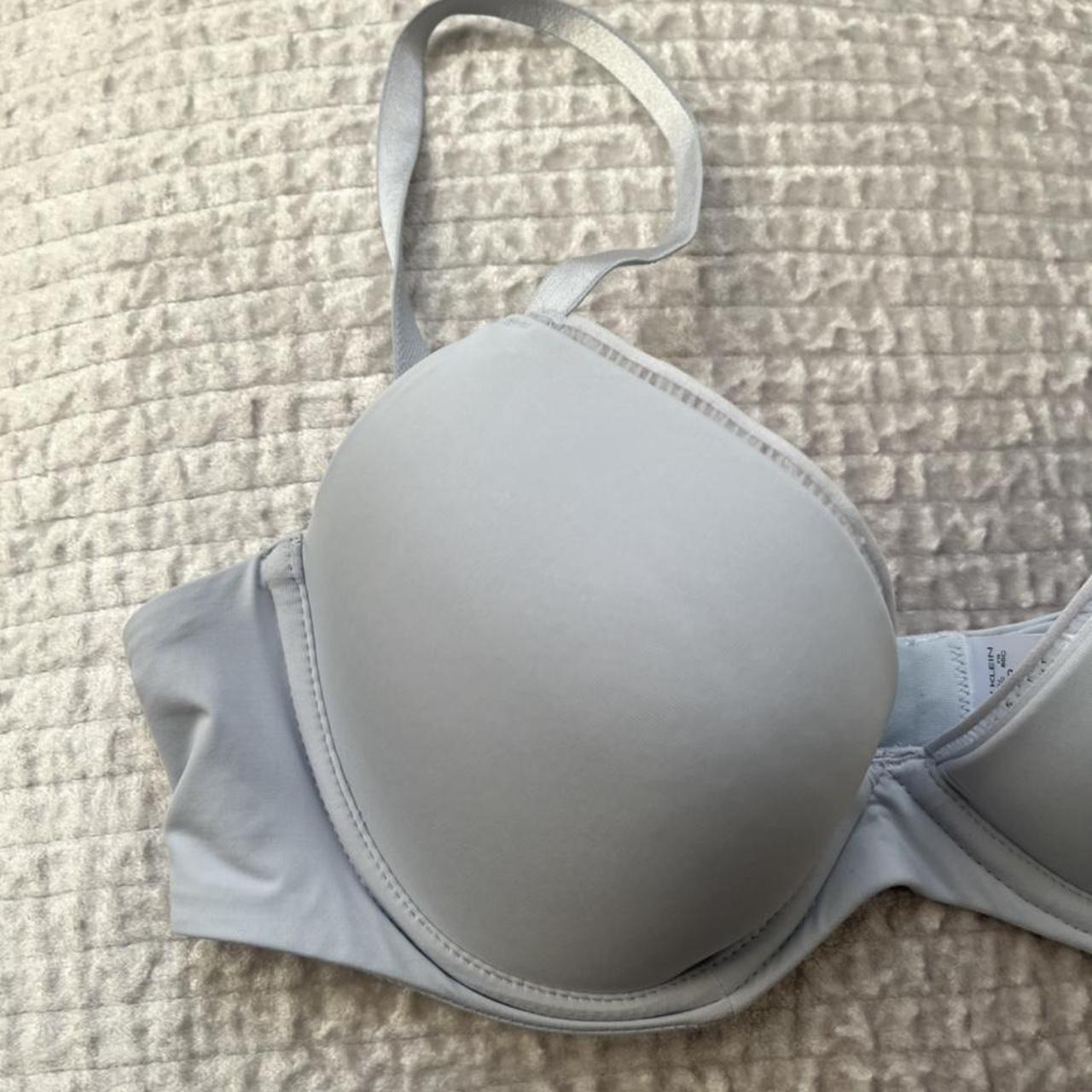 CK baby blue bra size 32 C 🤍 - Depop