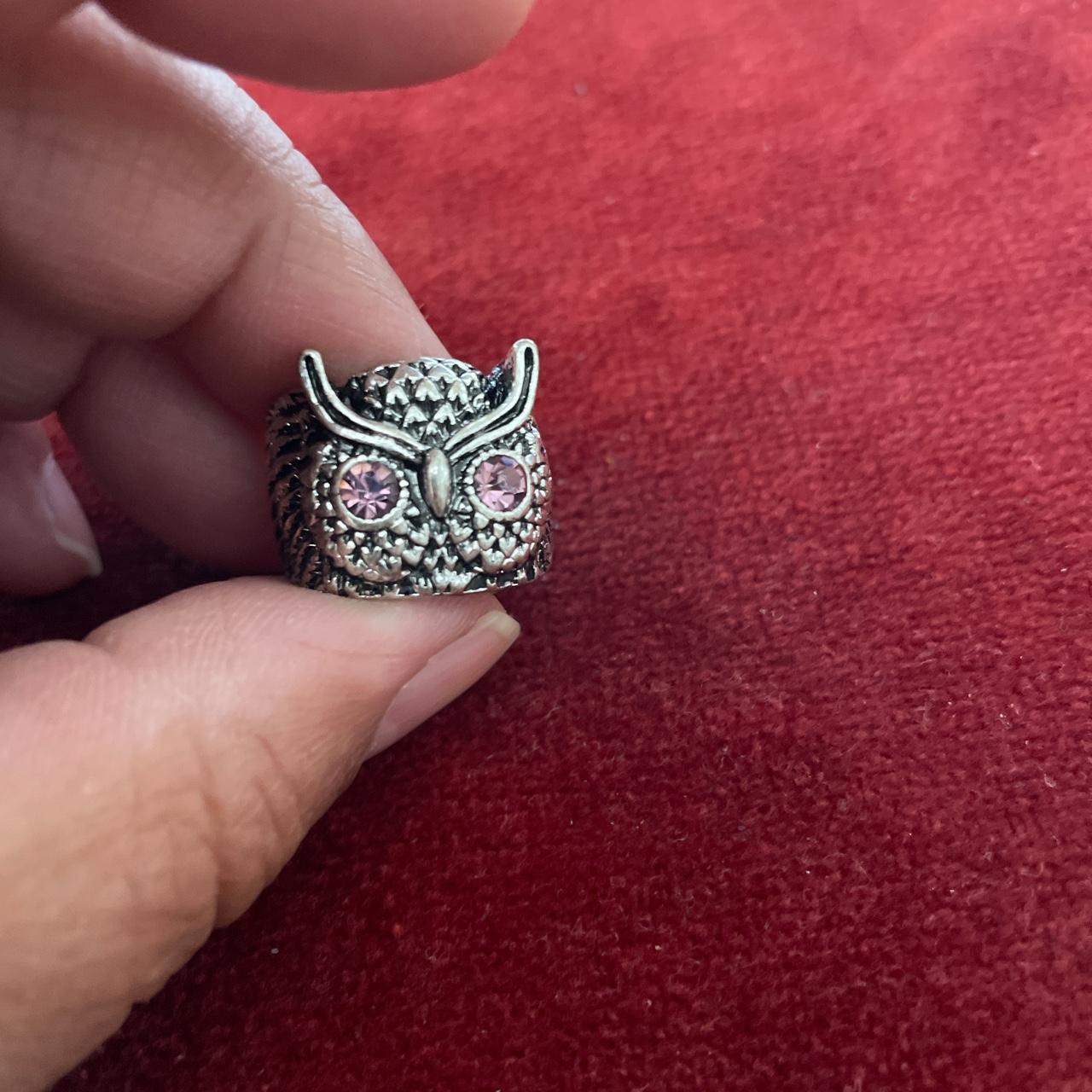 Pandora owl clearance ring