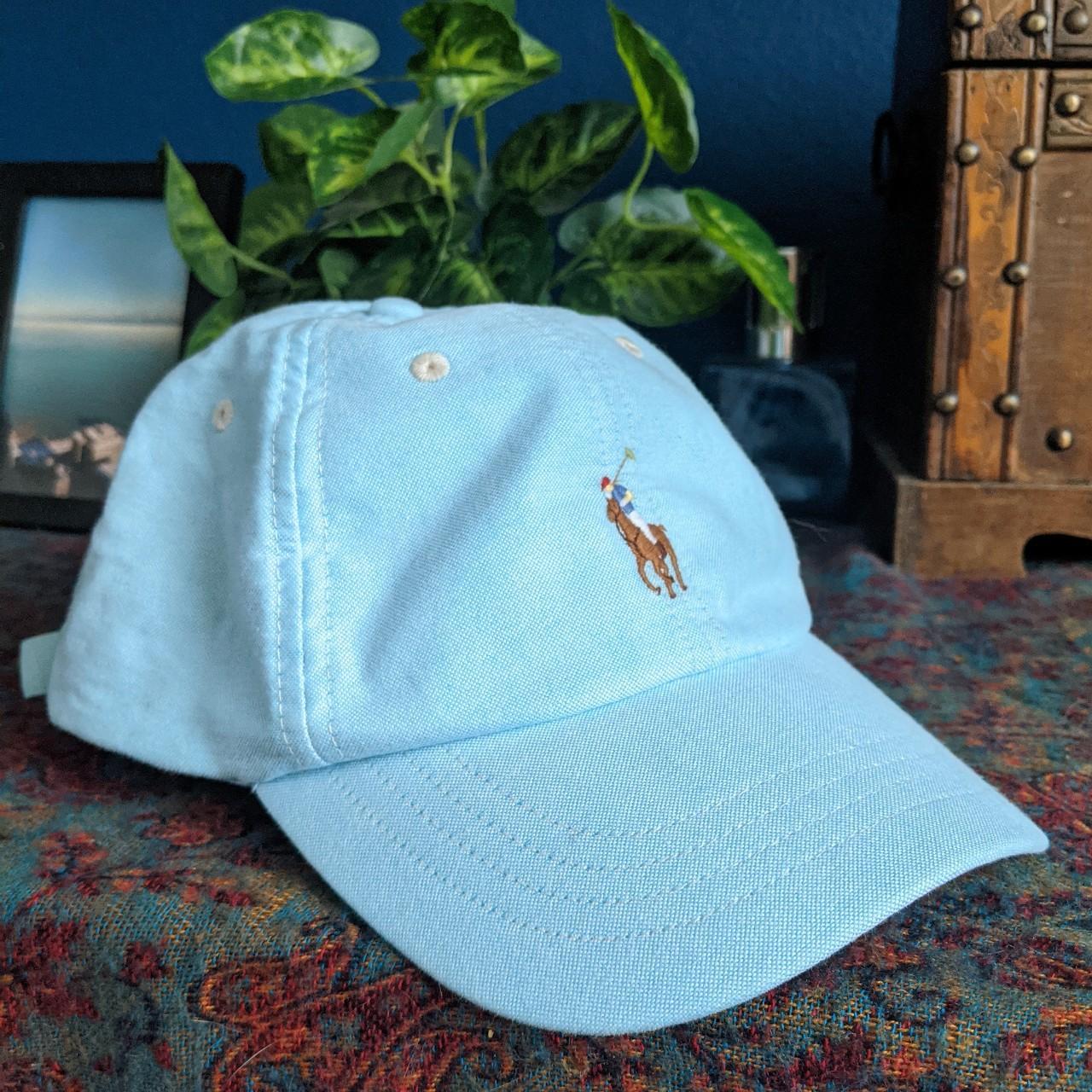 Light blue ralph lauren clearance cap