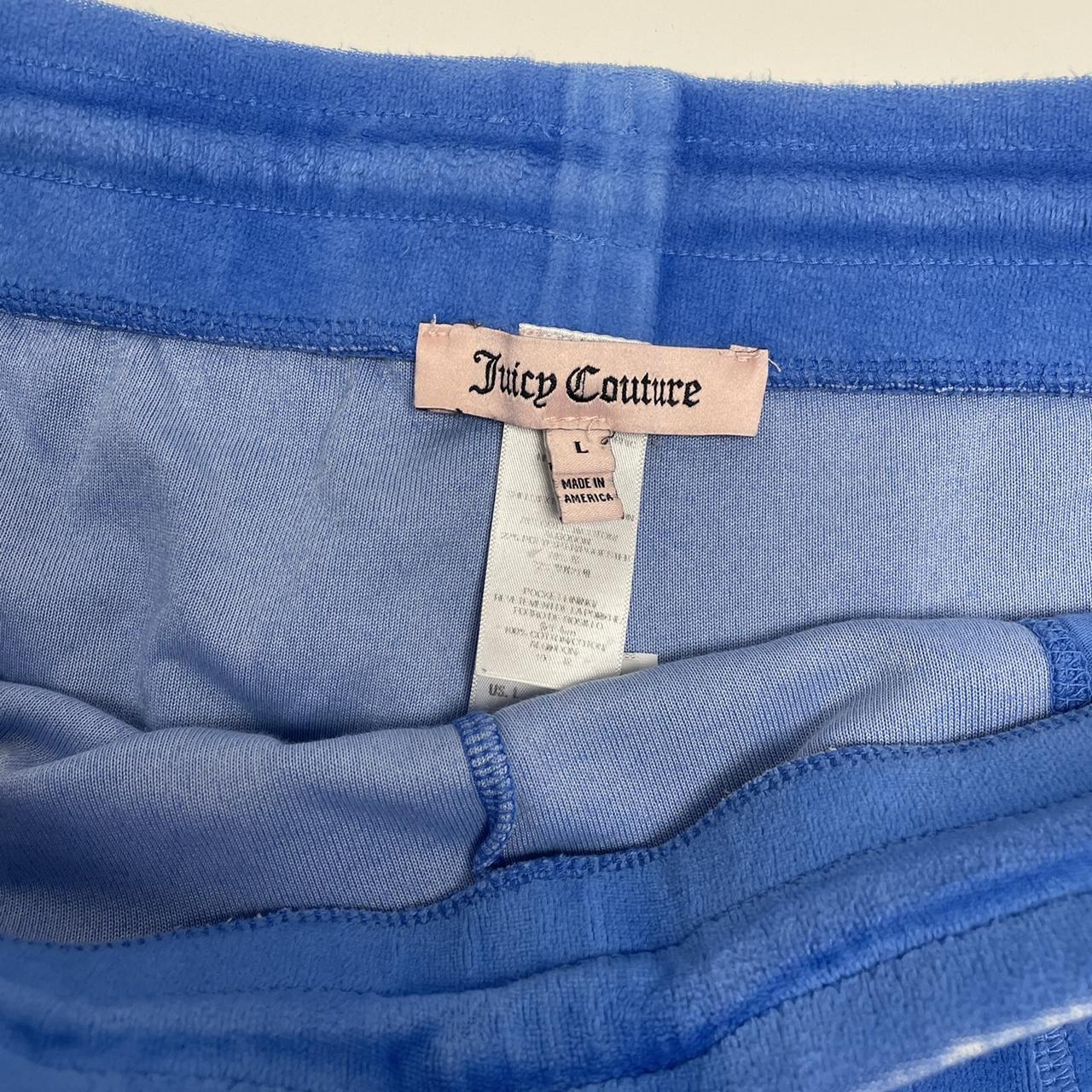 Juicy Couture Women's Blue Shorts | Depop