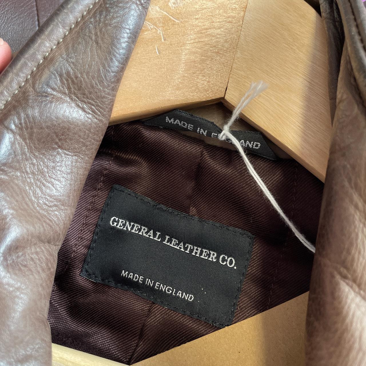 Men's Vintage General Leather Company full length... - Depop