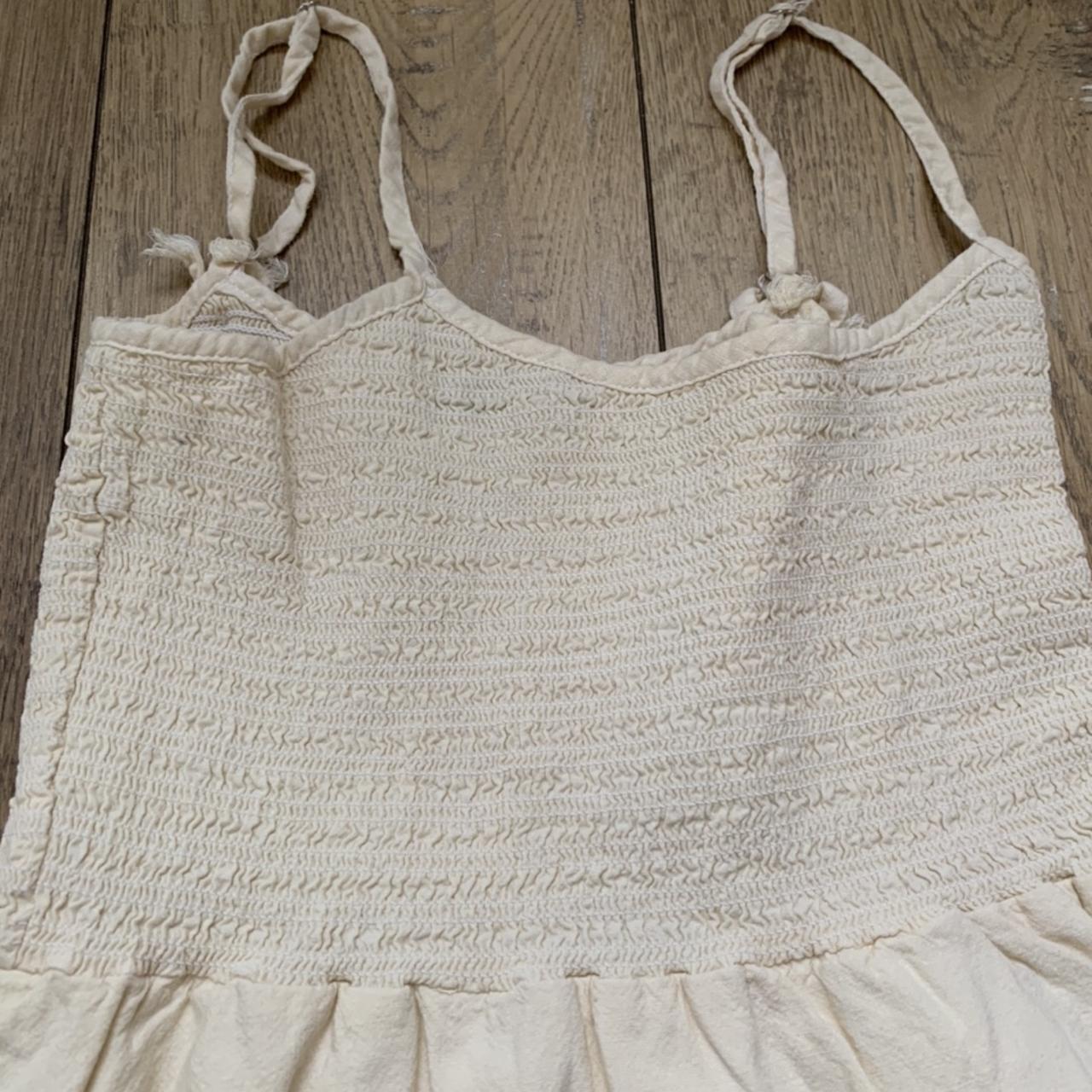 Pastel/creamy yellow Brandy Melville dress. 💛 Depop