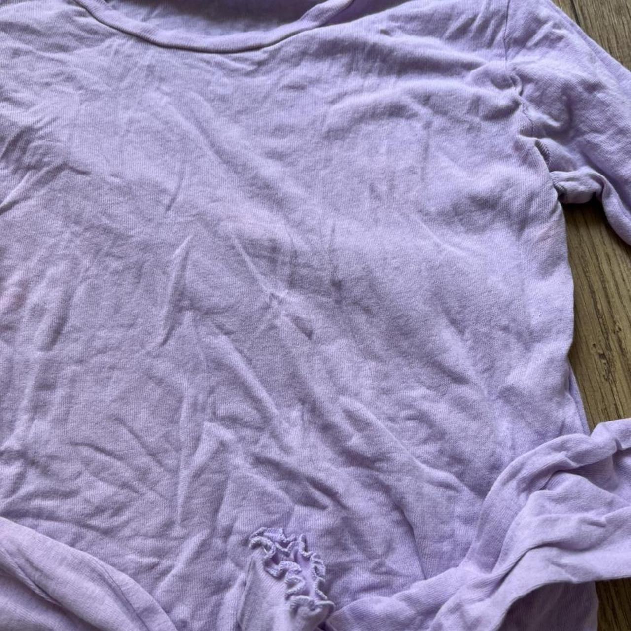 Weekday Women's Purple T-shirt | Depop