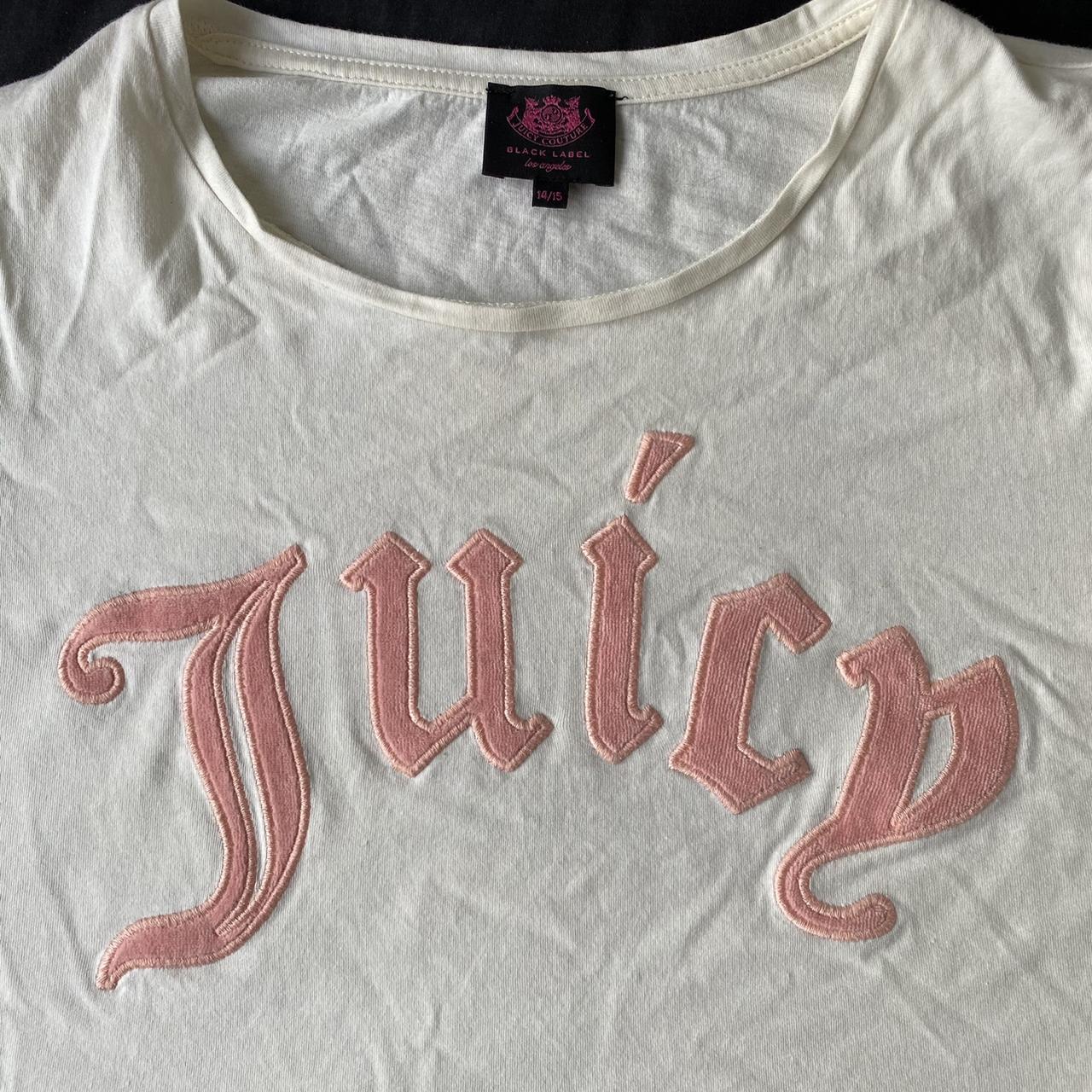 juicy couture black label t shirt