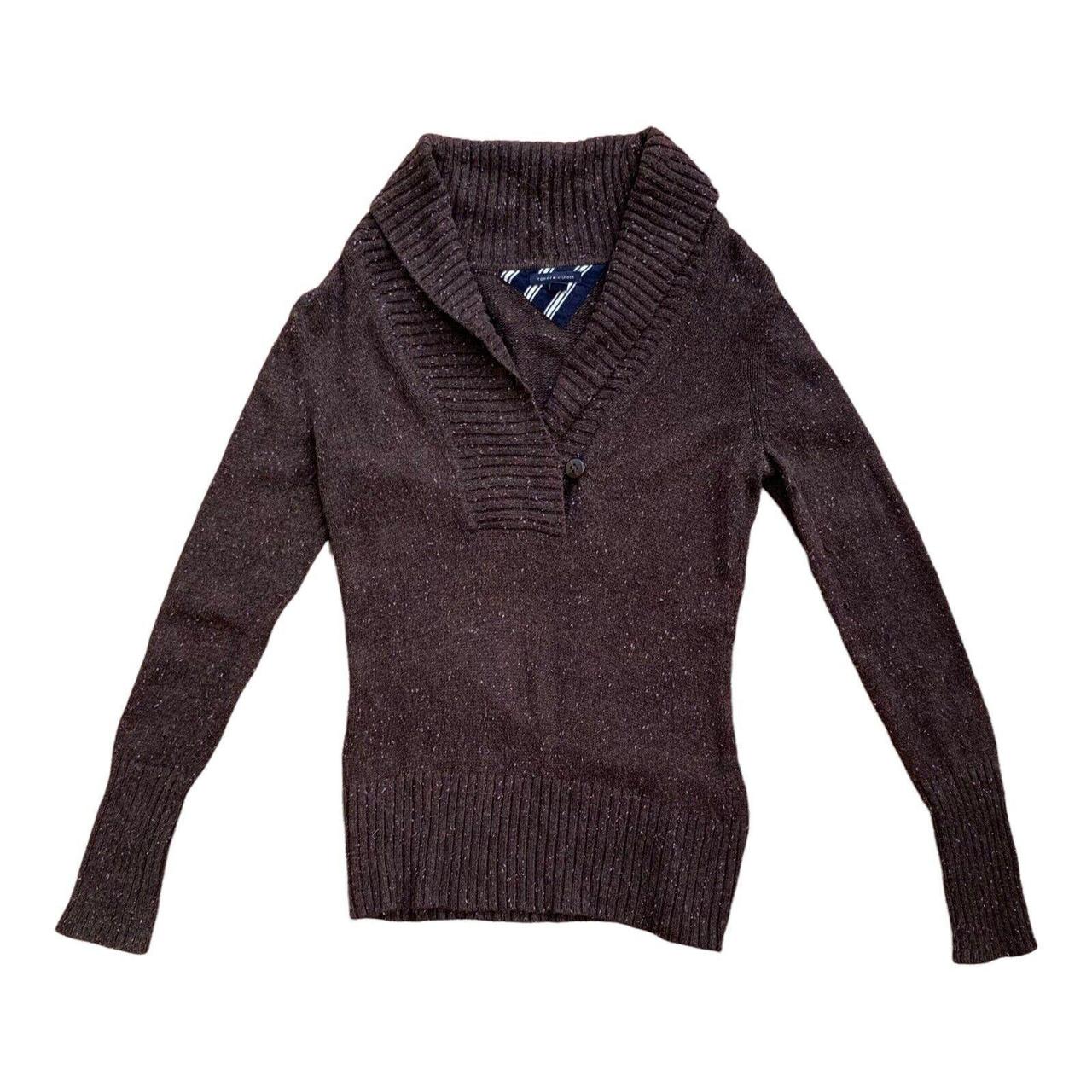 tommy hilfiger shawl collar sweater